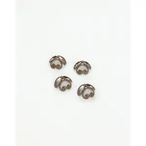 Etruscan Bead Cap, 12mm, (4pcs)