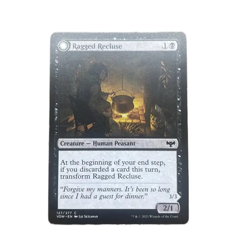 Ragged Recluse - Magic Card Single - Test