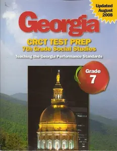 USED-Georgia CRCT Test Prep: 7th Grade Social Studies by Louisa Moffitt (Paperback)