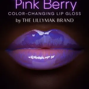 TheLillyMakBrand Pink Berry Color-Changing Lip Gloss