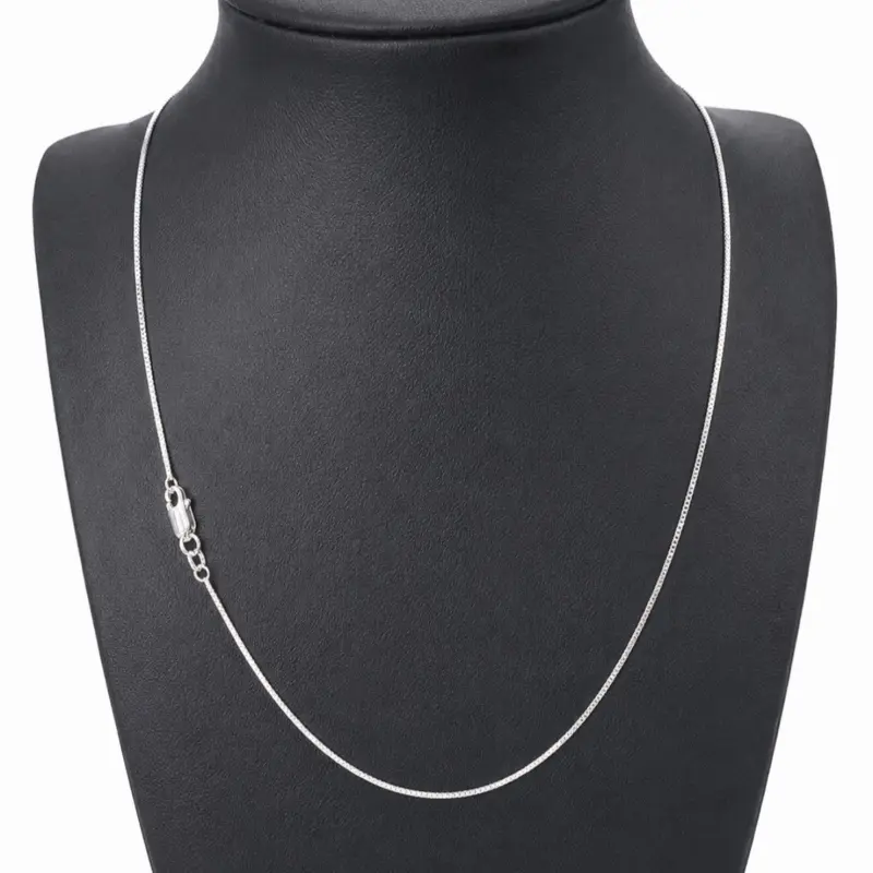 925 sterling silver box chain