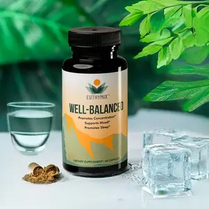 Euthymix "well balanced" herb Supplement, cognition, mood, sleep, memory, comprehensive supplement, non-gmo, gluten free, all natural Dietary Fitness Edible