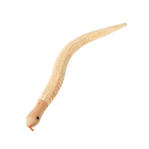 11.75 in Wooden Wiggly Snakes Craft DIY Kit - 12 Pc Unfinished Paintable Handicraft for Birthday Party Scrapbooking & Stamping Toys & Hobbies