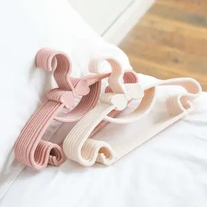 20pcs Butterfly Design Clothes Hangers, Anti-Slip Dual Hooks for Baby Clothing Storage, Durable & Stylish Kids Wardrobe Essentials