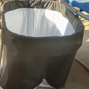 129 Gal XL Ice Bathtub with Aluminum Alloy Support, Cold Plunge Tub for Athletes, Outdoor Recovery Home Bathroom Wash Tub
