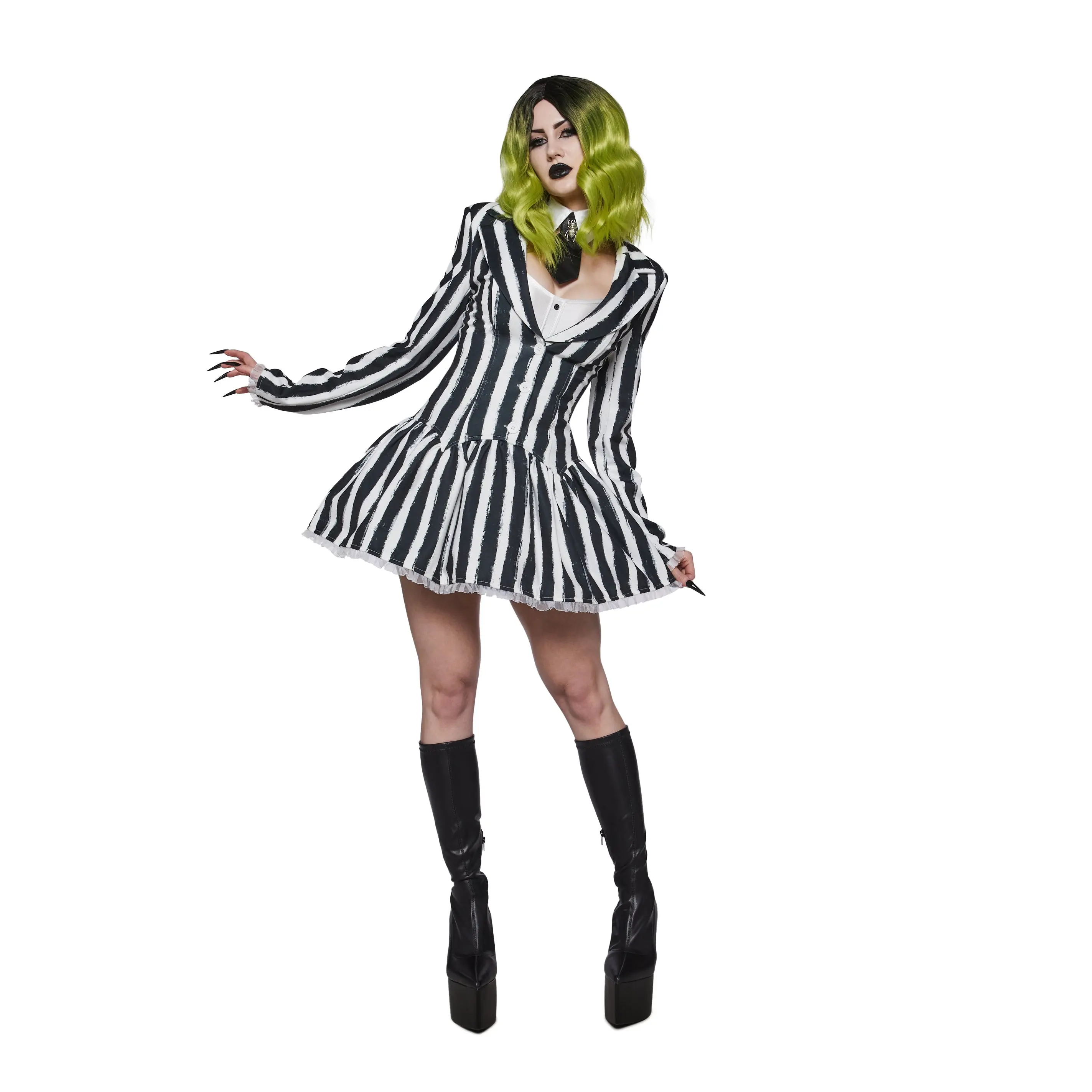 Beetle Striped Dress Costume