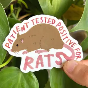 The Pitt Dennis Whitaker Rats Sticker