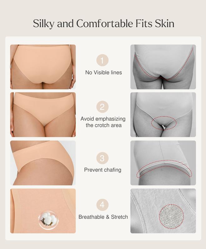 Popilush Seamless High-Stretch Bikini Swimsuit