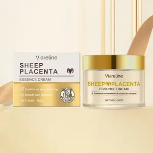Sheep Placenta Facial Care Cream, Gentle Skin Nourishment, Daily Skincare, Massage Face Cream, Moisturizing and Hydrating
