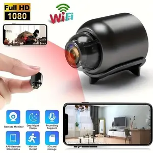 1/4pcs Wireless Surveillance Camera X5 Night Vision 2.4GHz/5GHz WiFi Wireless Smart Security Camera - High Definition, 360 ?? Rotation, Black, Ideal for Home And Office Surveillance, Office Wireless Surveillance Camera | Modern Ca