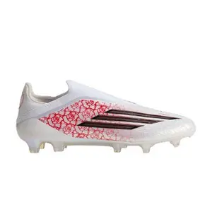Lamine Yamal x adidas F50 Elite Laceless FG 'Cloud White Black Lucid Red'