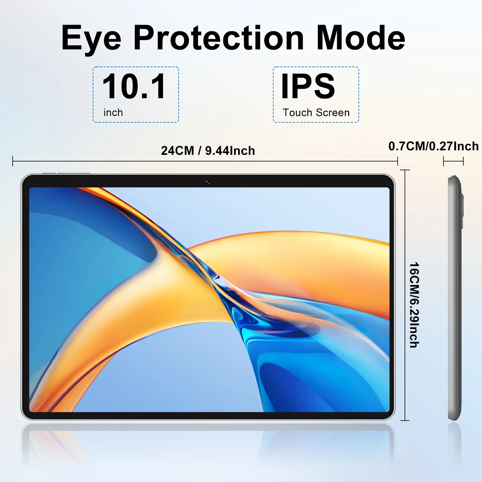 CRELANDER W30 Androidタブレット 10.1インチ CRELANDER W30 Android Tablet, 10.1 Inch Android 15 Tablet with