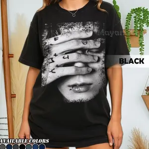 Retro 90's Jungkook T-Shirt, Jungkook Covering Eyes Kpop Fan Bootleg Tee T-Shirt, Gift For Women and Man, Graphic Streetwear T-shirt, Oversize shirt, Vintage shirt, Gift for him, her C55