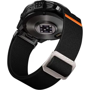 Compatible with Garmin Fenix 6/Fenix 6 Pro/Fenix 7/Fenix 7 Pro/Fenix 5/5 Plus Bands, 22mm Quickfit Stretchy Nylon Sport Replacement Watch Band for Forerunner 945/935/Approach S60/S62/Instinct 2