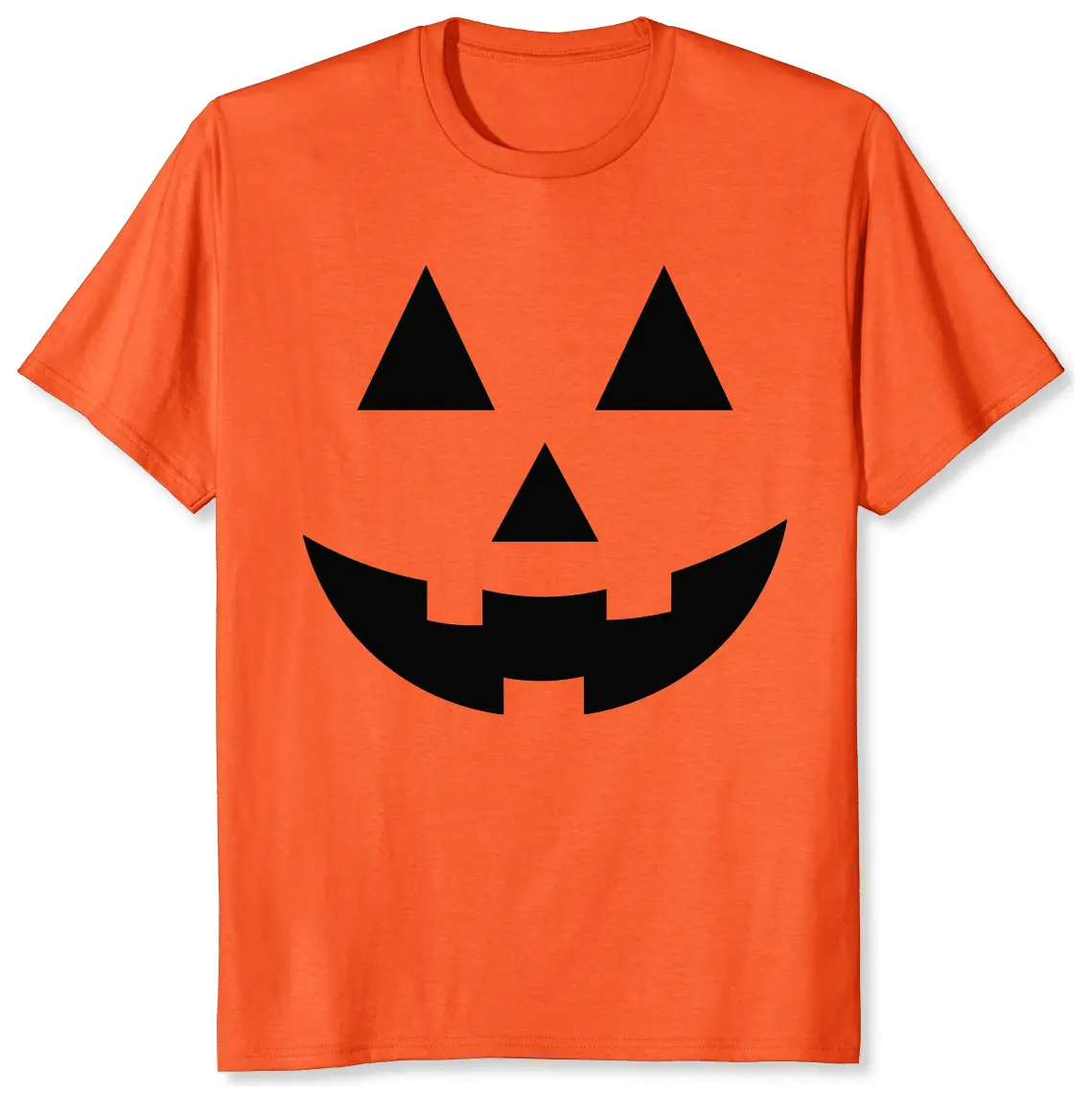 Halloween Pumpkin Face T-Shirt – Funny Jack O’Lantern Costume Tee for Men Women Vintage Street Style Shirt