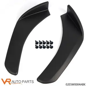 Fit For Universal Bumper Lip Splitters Winglets Canards Polypropylene Front Rear Car Rear Spoiler Car Rearview Mirror