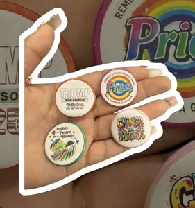Mystery 5-Pack Anti-Trump Pin Buttons – Bold Designs, Progressive Vibes, Pick 2 Favorites!