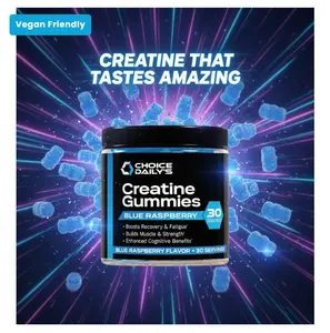 Choice Daily's Creatine Gummies - Blue Raspberry