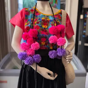 Tlacoyales hair accessories Mexican briad Oaxaca trenza