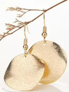 Creative Coin Shaped Design Dangling Earrings, Lightweight Earrings, Shining Earrings, Elegant Minimalist Earrings, Fashionable Jewelry for Women, Trendy All-match & Exquisite Jewelry for Birthday Gift