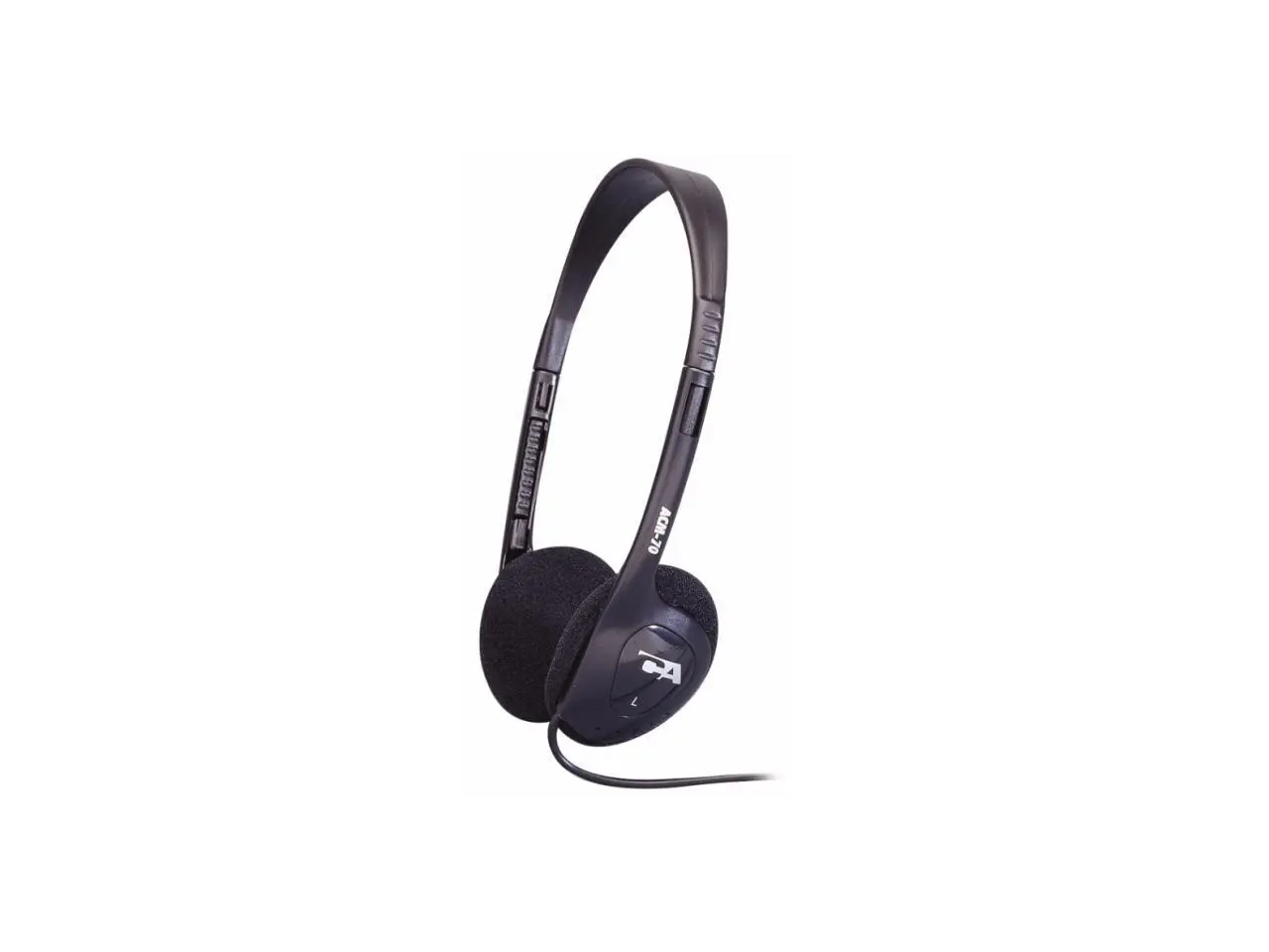 Cyber Acoustics ACM-70B 3.5mm Connector Supra-aural Lightweight PC/Audio Stereo Headphone