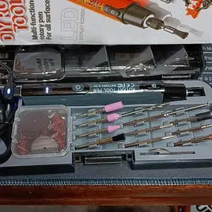 39pcs USB-Powered Electric Grinding & Polishing Tool Set - Linear Polisher, Car Polisher & Electric Angle Grinding Machine - Cordless Drill Bits, Multi-Speed for Wood, Metal & Gemstone Carving - DIY Craft Polishing Kit #TOP PICKS