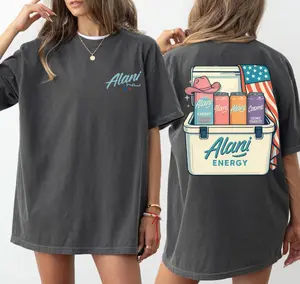 Comfort Color Alani Nu Energy Drink 4th Of July Tshirt, Alani Nu Energy Drink Tee, Caffeine Shirt, Funny Drink Shirt, Gift For Her