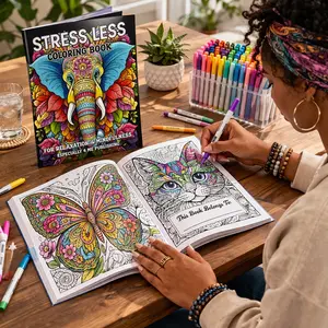 Especially 4 Me Publishing Stress Less Coloring Book for All Ages