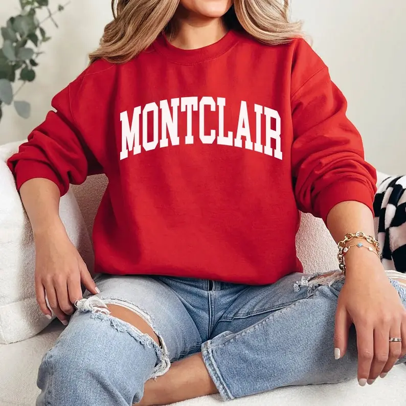 Montclair State Montclair New Jersey Shirt College Crewneck Unisex T-Shirt Sweatshirt Hoodie