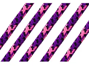 ALL GEAR PURPLE HAZE 24-Strand Polyester Arborist Climbing Lines - 7/16” = 11mm Excellent for SRT, Single Rope Technique.