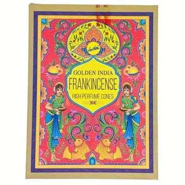 Frankincense Backflow Incense Cones — Set of 10