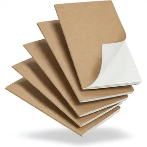5 Pack  Notebooks Bulk A5, 60 Pages Blank Unlined Journals, 8.3x5.5 Inches,   Cover Composition Notebooks for School Office Students Artists
