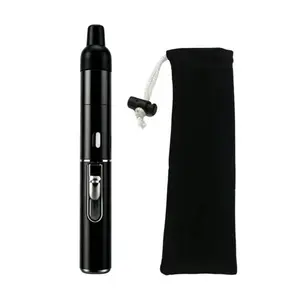 Black Refillable Gas Lighter Windproof & portable outdoor ignition tool, comes with a dedicated storage pouch.