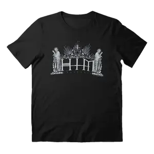 Vtg Vill HIM Band Tour Gift For Fan Short Sleeve Black T-Shirt, Rock Hip Hop Tee, Cotton Fabric Shirt, Menswear Top