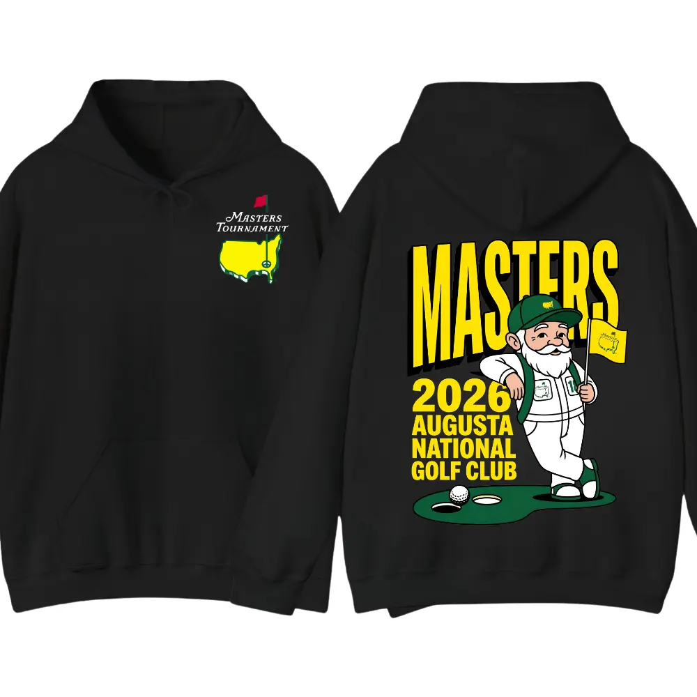 Masters Augusta Golf Hoodie, 2026 National Inspired Golf Shirt, Vintage Golf Graphic Hoodie, Gift for Him, Unisex Casual Menswear