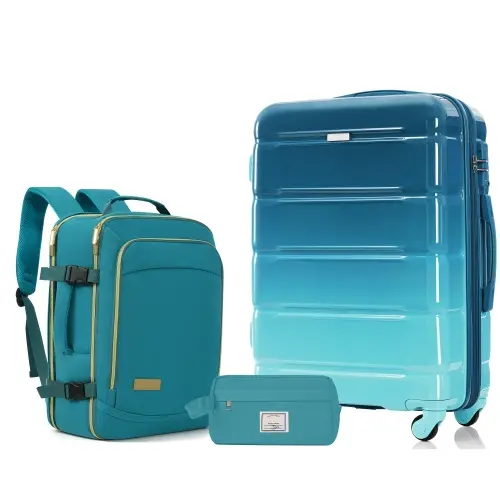 Light Blue (24 inch 3-piece set)