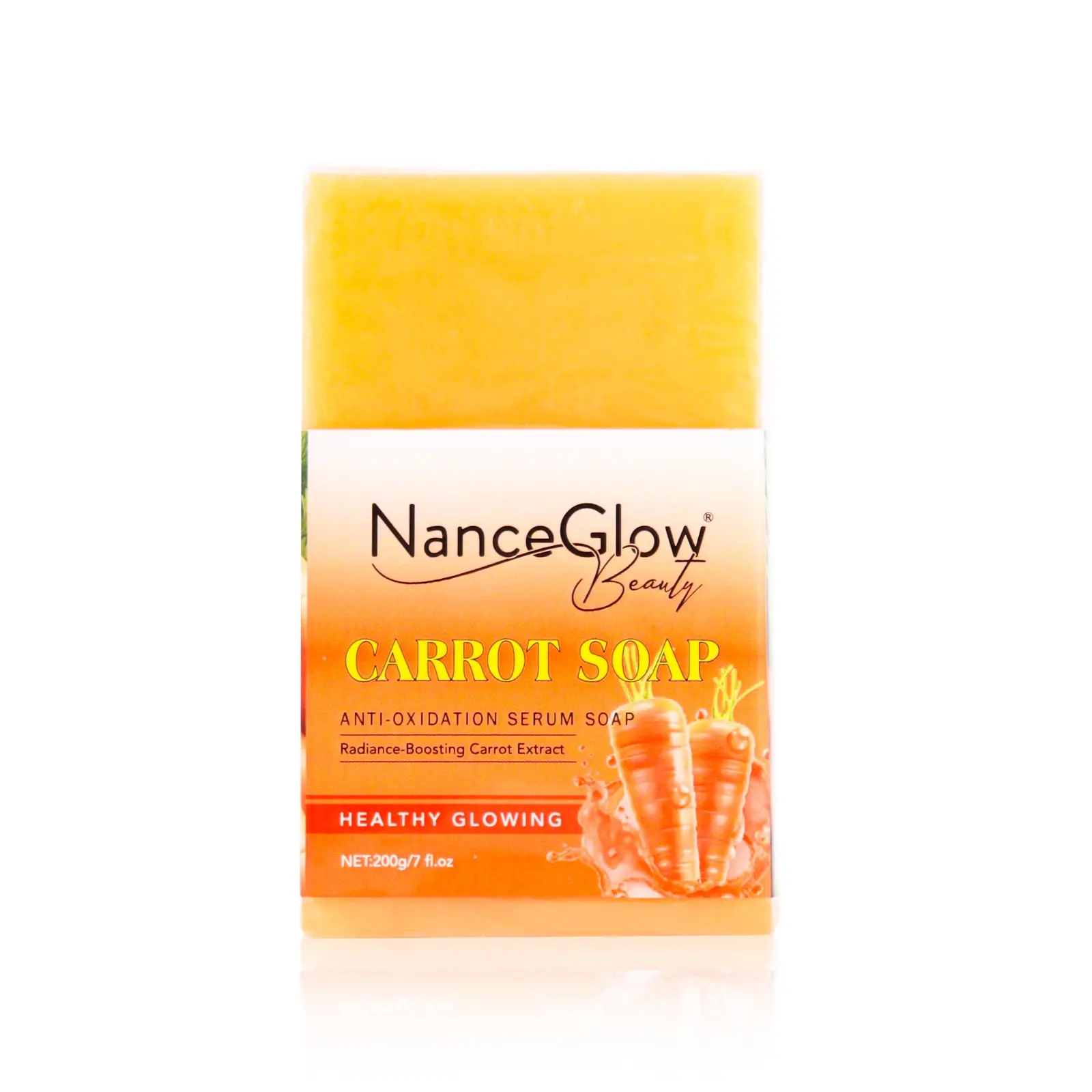 NanceGlow Pure Carrot Soap