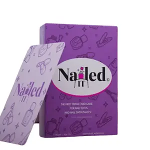 Nailed It Trivia Card Game for Nail Enthusiasts - The First Trivia Card Game for Nail Technicians and Nail Enthusiasts