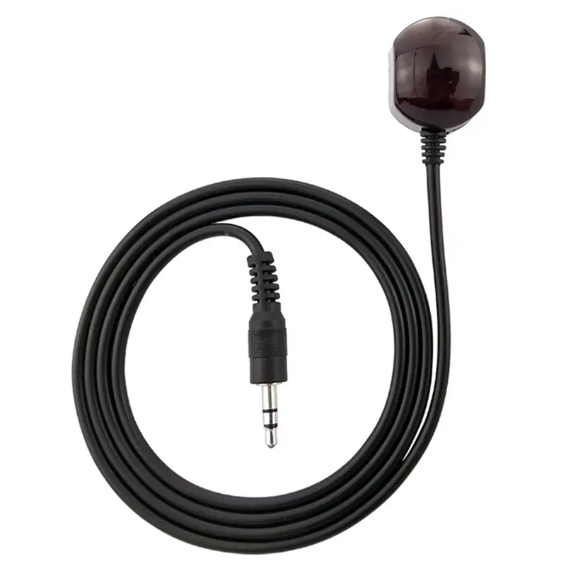 IR Receiver Extender Cable Accessories, 3.5mm Metal Stereo Jack, 1.5m High-Speed 38kHz Infrared Connector for Set-Top Boxes, AV Equipment (Sports & Outdoor Fitness Resistance Bands Compatibility), Wire Connector, Extension Cable