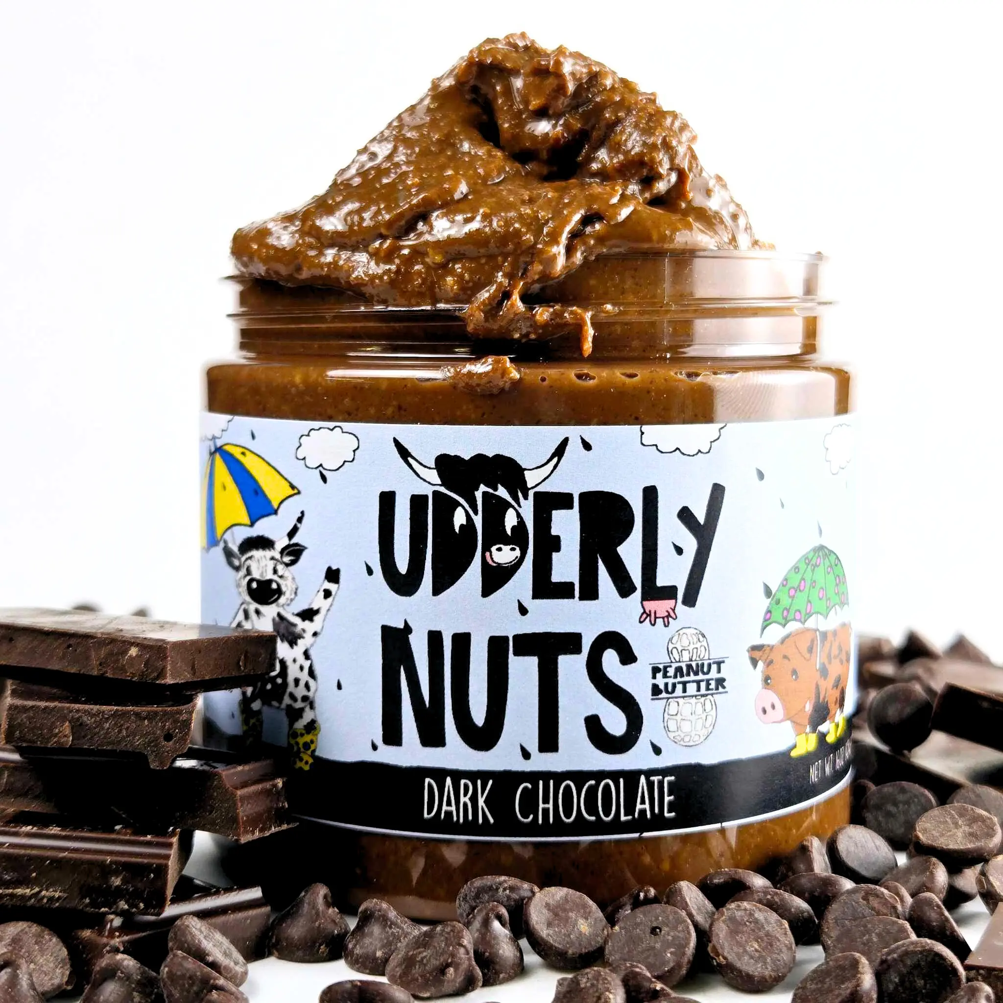 Dark Chocolate Peanut Butter by Udderly Nuts