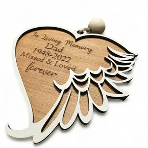 Memorial car Charm Ornament for loved ones made on reclaimed barn wood, car diffuser