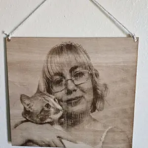 Custom Laser Engraved Photo Prints - Personalized Custom Gifts for Friends, Family