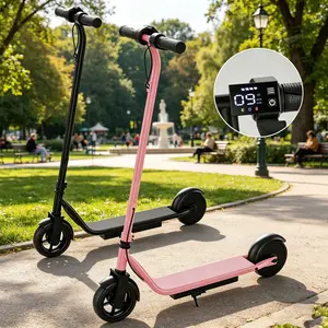 Kids Electric Scooter - 250W Motor, 3 Adjustable Speeds, Up to 9 MPH, 6.5" Solid Tires, Lightweight Design for Safe Stable Outdoor Use for Boys & Girls, Sports & Outdoor Equipment