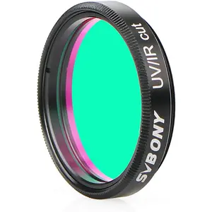 SVBONY Telescope Filter, 1.25 inches UV IR Cut Block Filter, Multi Coated Infra Red Filter Keep Planetary Images Sharp, for CCD Digital Astrophotography
