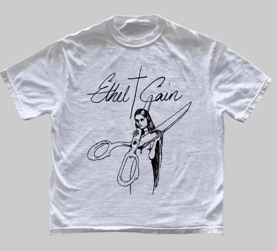 Retro Ethel Cain Unisex Short Sleeve T-shirt, Gothic Grunge Hiphop Style, Rock Music Unisex Clothing Gift