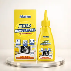 Jakehoe Mold Remover Gel for Indoor Walls & Seams, Washing Machine Rubber Ring Cleaner, Fungus Stain Removal Agent, Household Cleaner