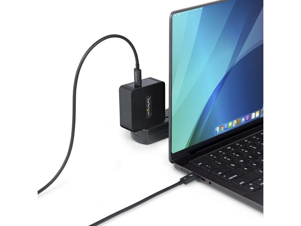 StarTech 1.5ft (50cm) Thunderbolt 5 Cable, 80Gbps/Up to 120Gbps, 240W PD, 8K 60Hz, Certified Thunderbolt Cable - Compatible w/Thunderbolt 4/USB4/USB-C Model TBLT5MM50CM240W