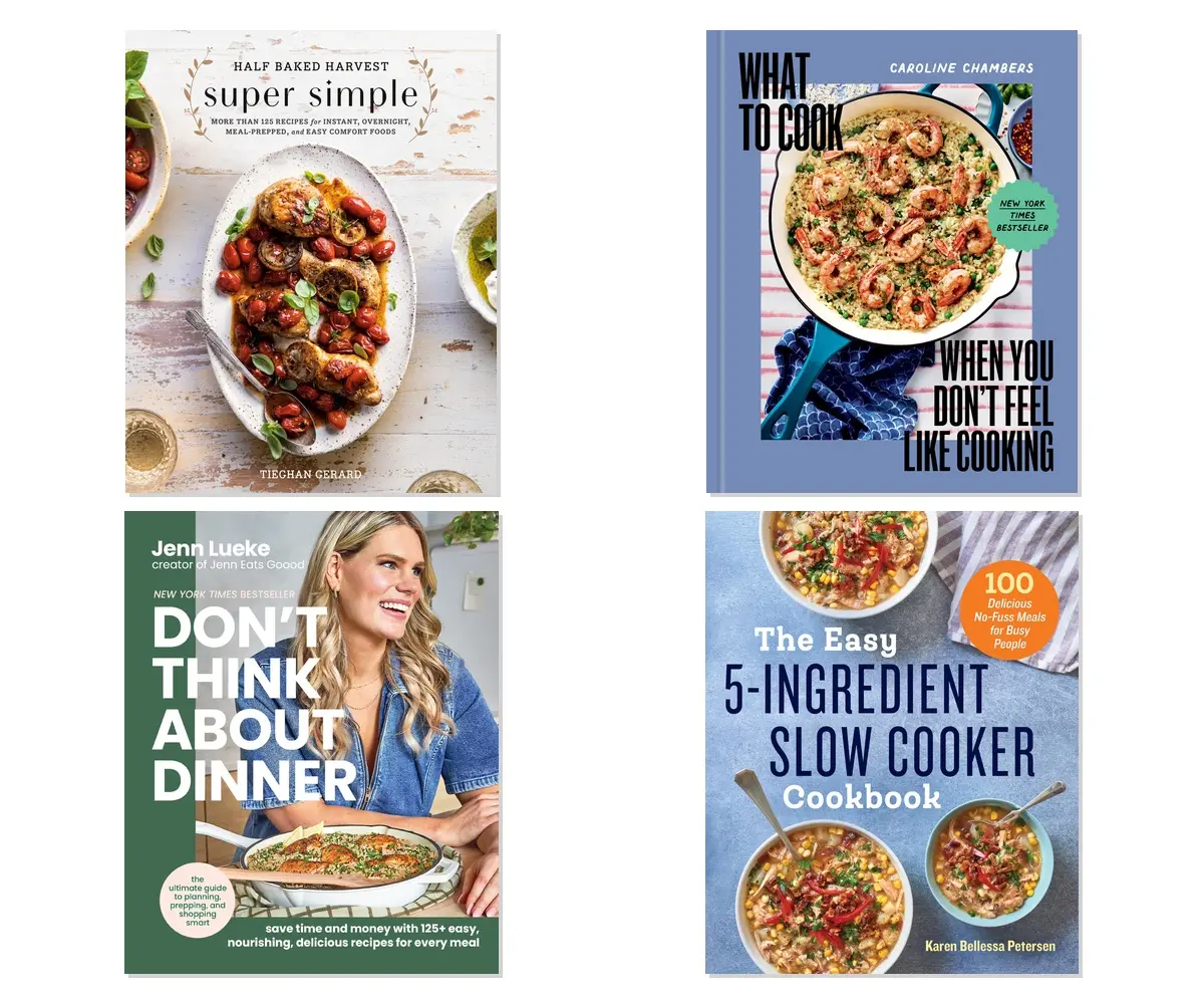 Quick Family Dinner Solutions 4-Book Complete Bundle Set - Hardcover