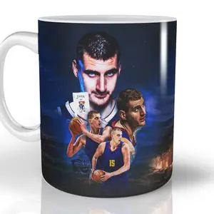 Nikola Joki? White Ceramic Mug, Sport Mugs Cup Hot Cold Tea Coffee Christmas Gift