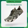 SAGUARO Active II Pro Men's Minimalist Cool Knit Mesh Barefoot Footwear - Lace-Up Casual Trainers, Soft Sole Shoes, Breathable Knit Upper, Anti-Slip Sole for Gym, Walking